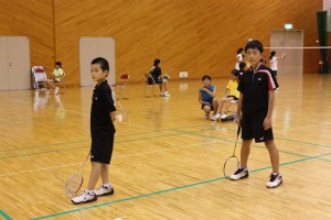 日田市小学生バドミントン大会27.7.20  28