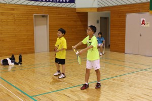 日田市小学生バドミントン大会27.7.20 ②①